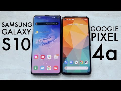 Google Pixel 4a Vs Samsung Galaxy S10! (Comparison) (Review)