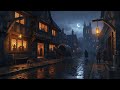 Cozy Rain Tavern - Rainy Evening at the Tavern