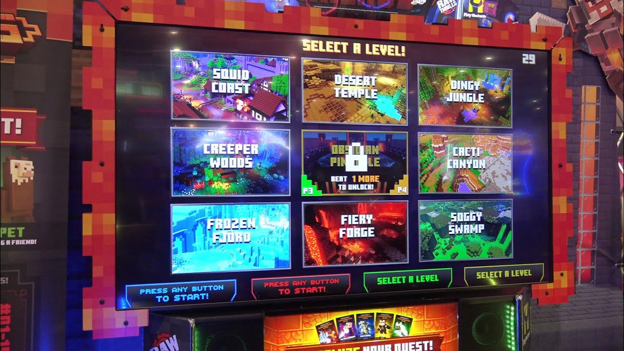 Arcade Heroes Spotted on Location Test: Minecraft Dungeons Arcade - Arcade  Heroes