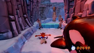 Crash Bandicoot 2: Cortex Strikes Back “Bear Down” Platinum Relic - N. Sane Trilogy (PS5) screenshot 3