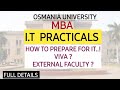 IT APPLICATIONS FOR MANAGEMENT | MBA SEM-1 | OSMANIA UNIVERSITY | VIVA PRACTICALS | @shivanipallela
