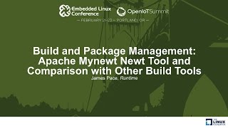 Celebrity Build and Package Management: Apache Mynewt Newt Tool Comparison - James Pace, Runtime Profile
