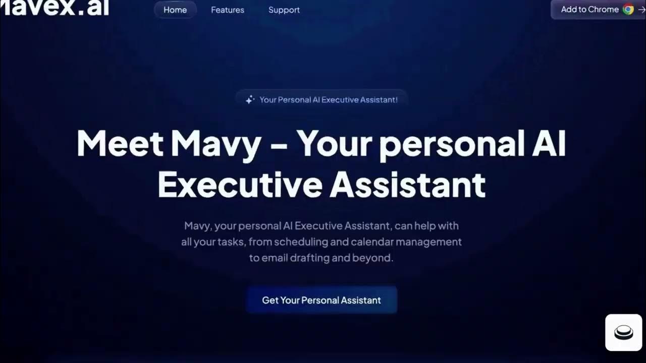 Mavy Your Personal AI Executive Assistant YouTube
