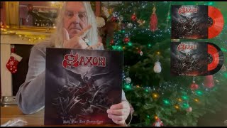 Saxon - Biff Unveiling The Hell, Fire And Damnation Vinyl!