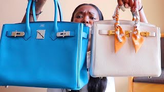 HERMÉS BIRKIN 25 VS BIRKIN 30 COMPARISON 🍊: PRICE, LEATHERS, WHAT FITS INSIDE
Hello lovelies, in today’s video I will be comparing the Hermés Birkin 25 to the Birkin 30.
I will talking about the price, leathers, the hardwares, size, what it fits inside, how it fits on the body, which one is my favorite and so much more and if didnt cover all the basis please feel free to drop down below in the comments and I’ll revert to you ;)
As always it was a pleasure doing this video, I hope you all enjoy it and stay tuned for more
Love,
Jacira
Music: You Know
Musician: Jeff Kaale
WHATS IN MY BIRKIN ?
https://youtu.be/PF2FbgeppQs
HERMES BIRKIN UNBOXING 2021
https://youtu.be/ReJv3MEPfQk
My Instagram : https://www.instagram.com/jacira_isabel
https://www.instagram.com/Jaci_bitestheworld
Business email :ljacira172@gmail.com HERMÉS BIRKIN 25 VS BIRKIN 30 COMPARISON 🍊: PRICE, LEATHERS, WHAT FITS INSIDE