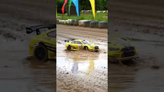 Rc Rally Car Spins Out In Mud