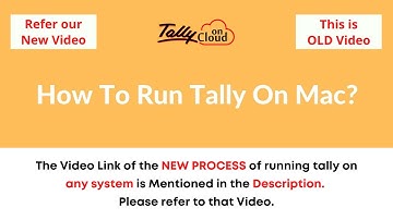 How to run Tally ERP 9 for Mac Book/ Mac OS  [Easy way]