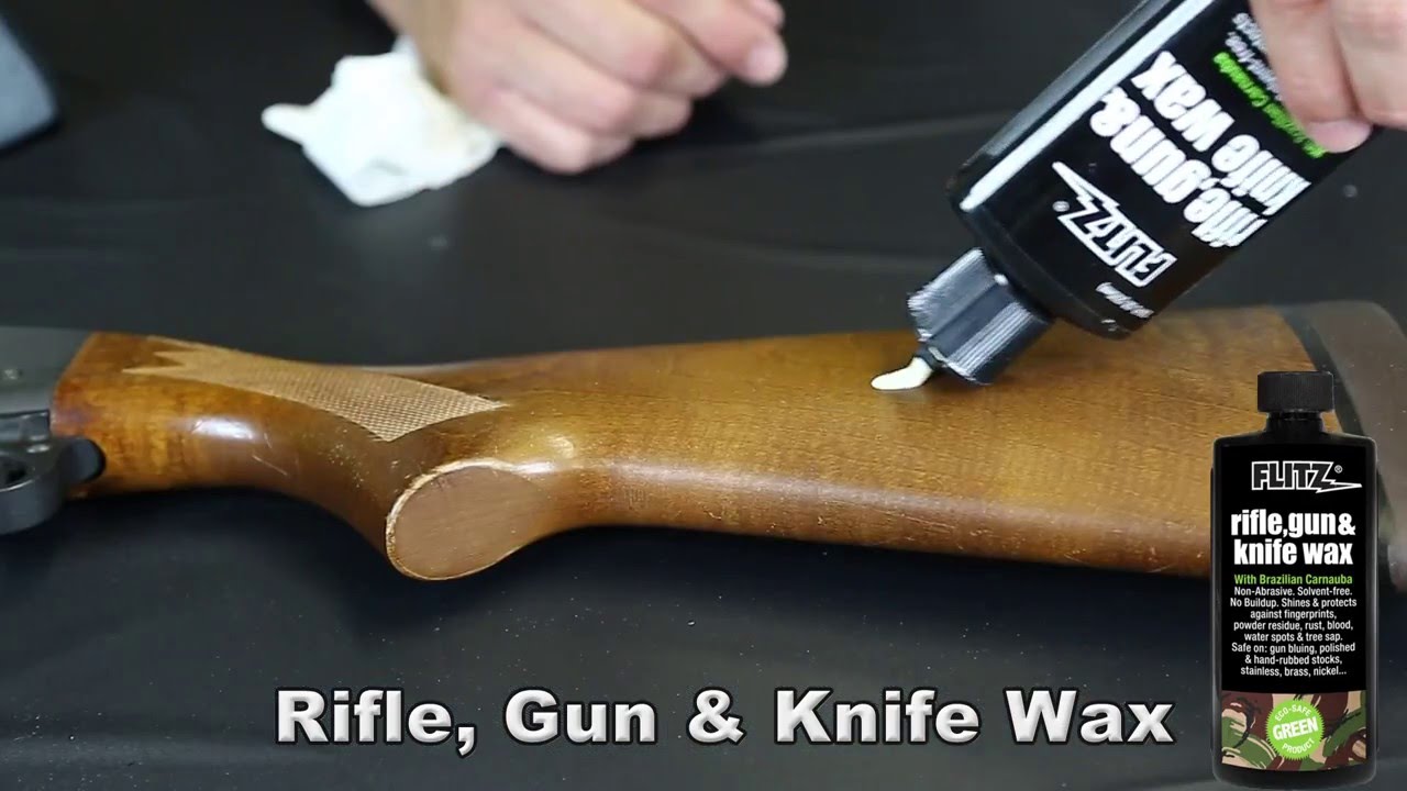 polish gun a how Rifle & Wax  YouTube Knife Gun Flitz