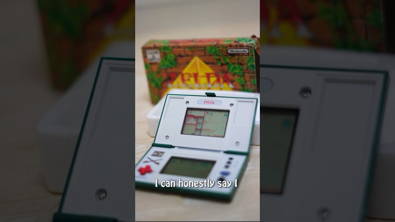The original Zelda Game & Watch is so cool 