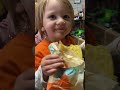 My tato 💕😂 love my baby #baby #makingmemories #fyp #tacos #family