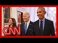 Obama pokes fun at Biden during return to White House