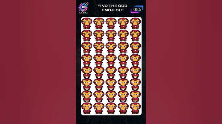 TK Mini Puzzle # 269 | Find The Odd Emoji Out | Emoji Puzzle Quiz | TK  Puzzles