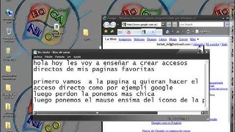 Accesos directos de mis paginas favoritas