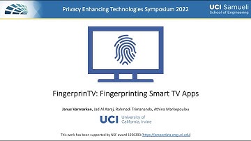 FingerprinTV: Fingerprinting Smart TV Apps
