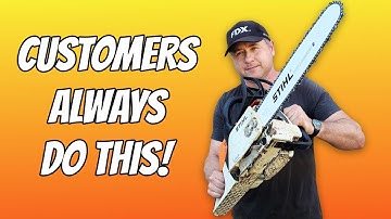 The Top Reason Stihl Chainsaws End Up In The Repair Shop!