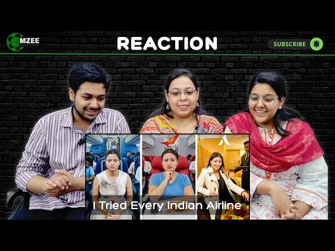 I Tried Every Indian Airline | Reaction!