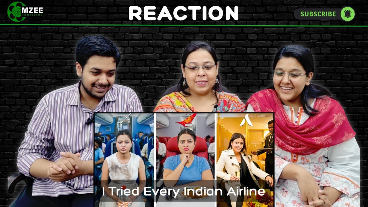 I Tried Every Indian Airline | Reaction!