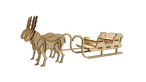 Laserbox case assembly: Sleigh