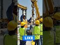 Complex lifting #cranesafety #rigging #safetytips #construction #lifting #blindspot