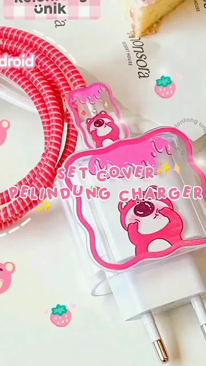 rekomendasi pelindung charger super lucu🥹💗Link di bio no.31🛒🛍️