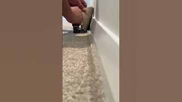 how to use wall trimer , wall tucker to install carpet , they are good tools for carpet smooth edge