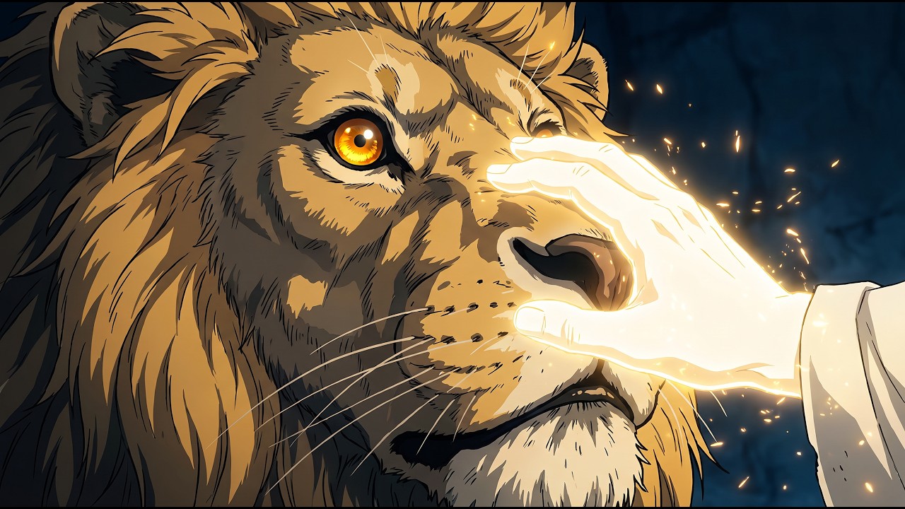 THE NIGHT AN ANGEL SHUT THE LIONS' MOUTHS (Bible Anime)