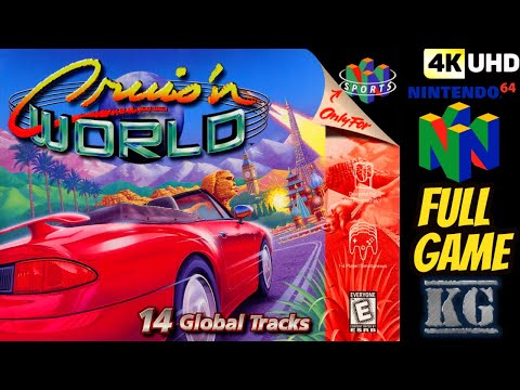 Cruis'n World [N64] Gameplay Walkthrough FULL GAME [4K60ᶠᵖˢ UHD🔴]