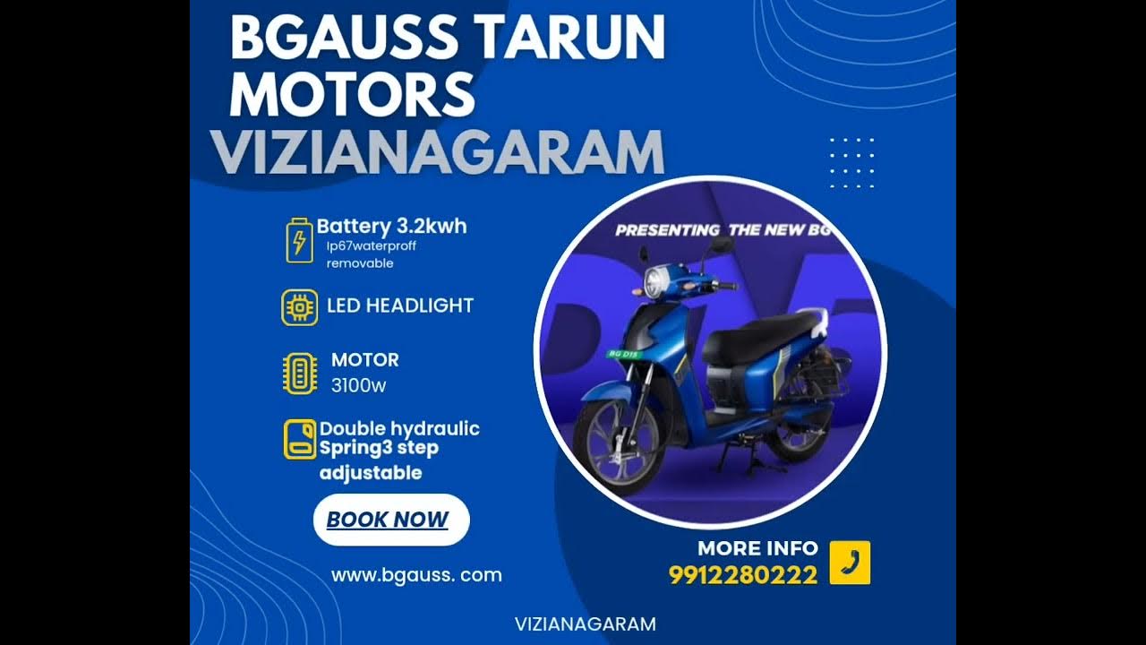 BGAUSS Tarun Motors Vizag Highway Road Opp hyundai Showroom bgauss-tarun-motors-vizag-highway-road-opp-hyundai-showroom