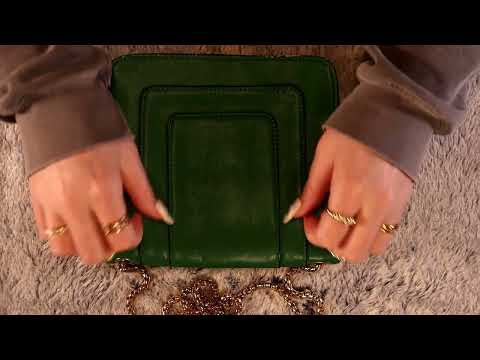ASMR 👜 1 Hr Thrifted Bag Sounds (🎧 NO TALKING | tapping, sratching)