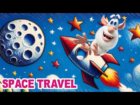 Видео: Booba - Booba in Space - Cartoon for kids