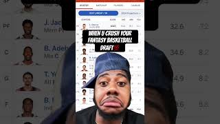 When You Crush Your Fantasy Basketball Draft - CapCut Edit It Must Be Nice