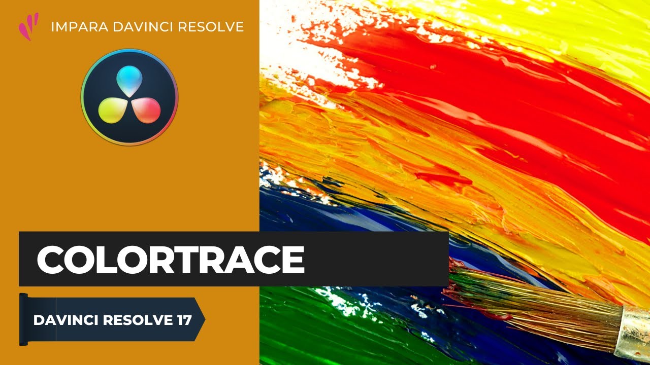 ColorTrace | Color | Davinci Resolve ITA - YouTube