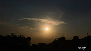 Sunrise and sunset/time lapse