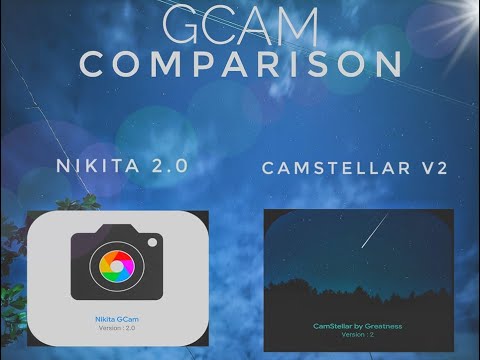 GCAM Comparison (Camstellar V2 & Nikita 2.0) Daylight - Astrophotography