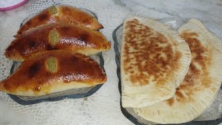 سوفلي و كريب تركي بعجينة واحدة و حشو يذوب بالفم  recette soufflée et crep turque