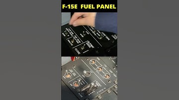 F-15E Fuel Panel Shorts #dcs #arduino #flightsimulator
