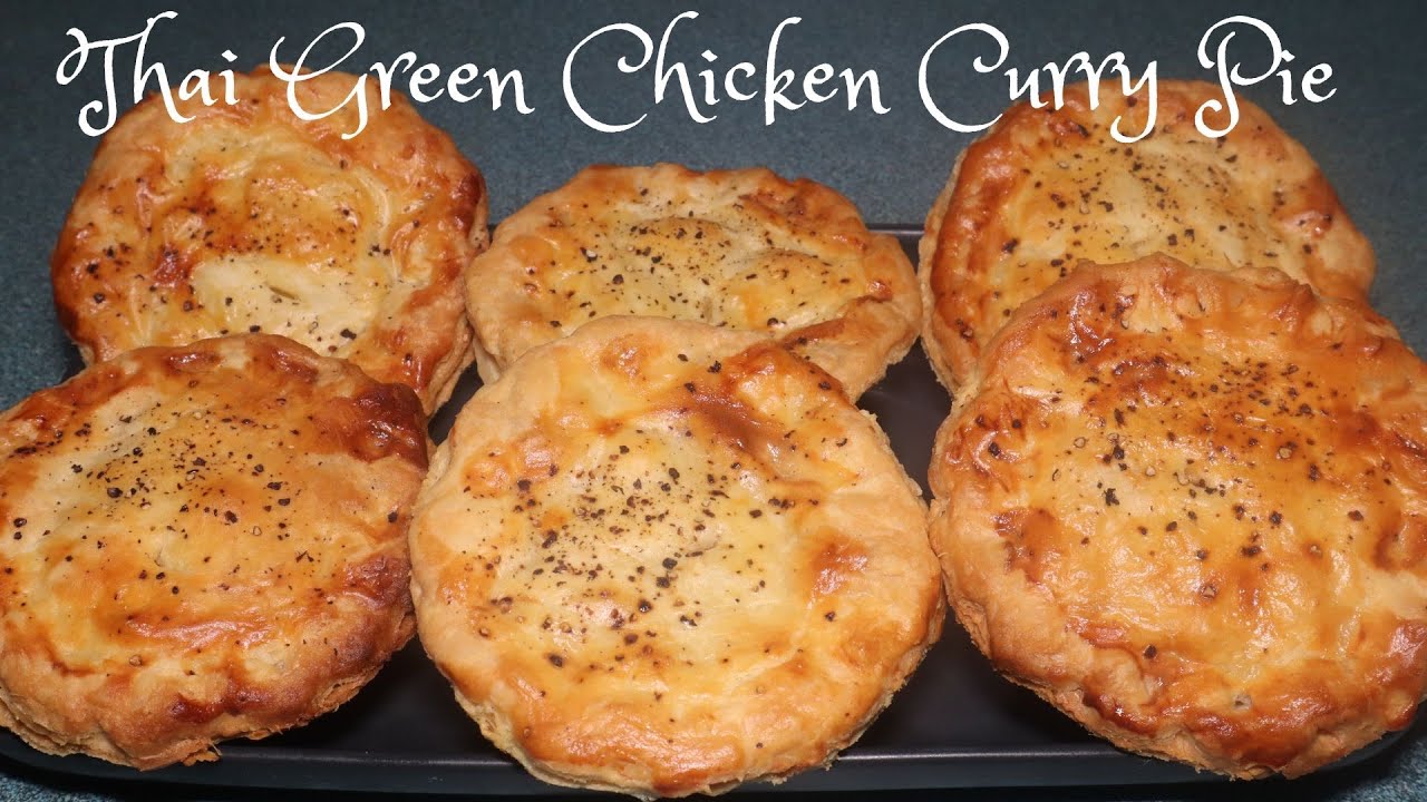 Thai Chicken Green Curry Pie - YouTube