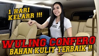 Modifikasi Jok Kulit Mobil Wuling Confero dengan Kulit Terbaik !! 1 hari kelarr - Classic 1 Interior