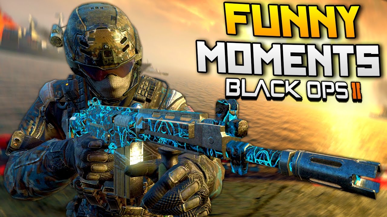 Black Ops 2 Funny Moments - Riot Squad, Nuke Killstreak, Fails (BO2)