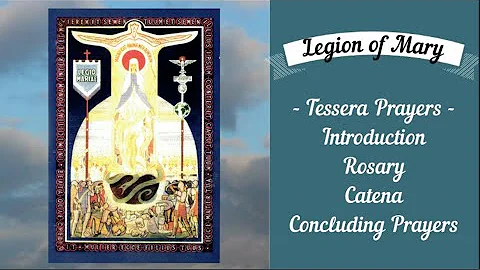 Legion of Mary Tessera Prayers including Rosary - ...