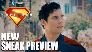 NEW Look at SUPERMAN & Upcoming SNEAK PREVIEW | DC
USA Today dropped a new image of SUPERMAN and THR announced that there will be a new Sneak Preview for the highly anticipated film and when to expect it! NEW Look at SUPERMAN & Upcoming SNEAK PREVIEW | DC