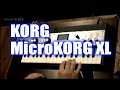 KORG MicroKORG XL Demo&Review [English Captions]