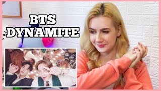 РЕАКЦИЯ НА BTS (방탄소년단) 'Dynamite' Official MV | REACTION