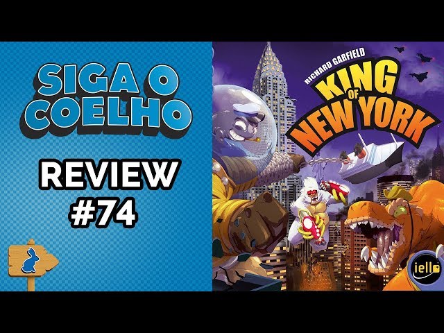 King of New York - Jogo de Tabuleiro - Galápagos Jogos (em português)