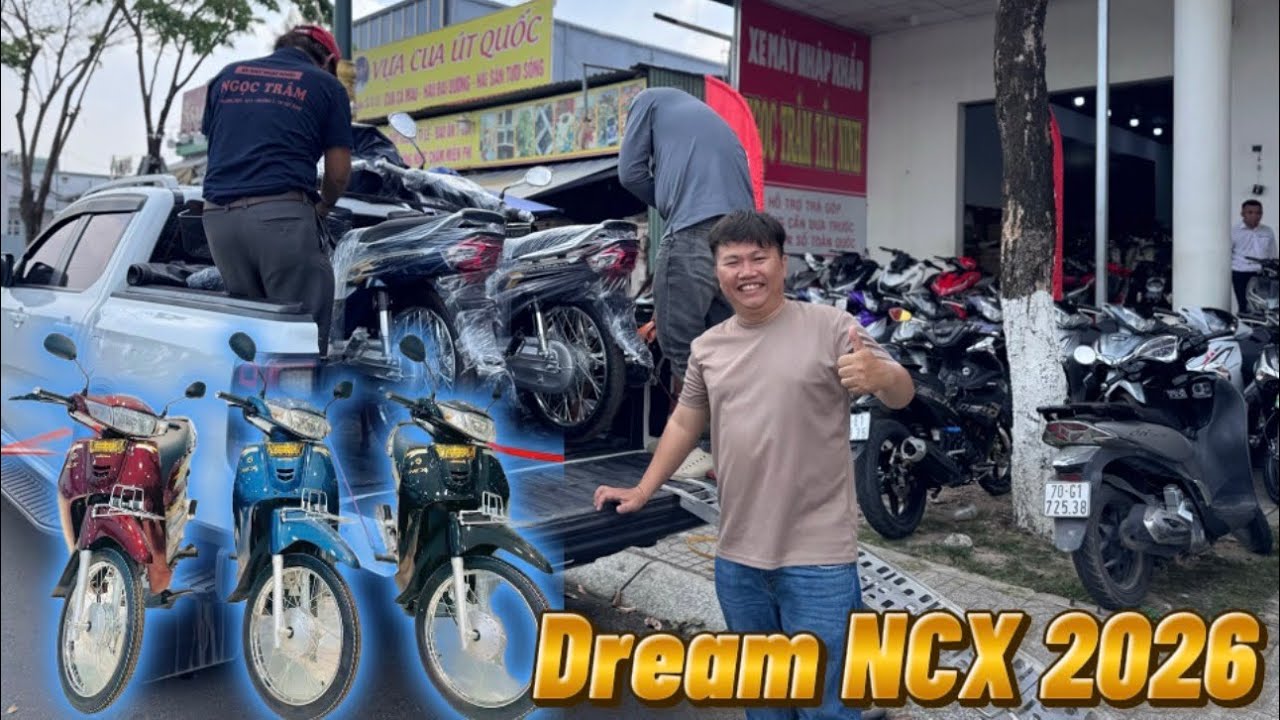Dream NCX 2026 đã về, khách hàng mọi miền ủng hộ, bùng nổ mùa Tết 2026