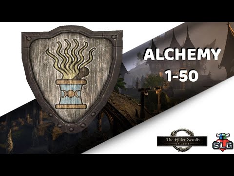 ESO HOW TO LEVEL ALCHEMY TO 50 FAST! 2020 BEGINNER FRIENDLY!  @SecondLifeGaming