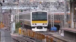 JR中央・総武線E231系500番台と東京メトロ05系（JR/東京メトロ中野駅） JREast E231-500 series & Tokyometoro Tozai 05 series