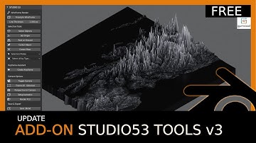My Blender Addon Update: Studio 53 Tools - v3, Create isometric camera (free)