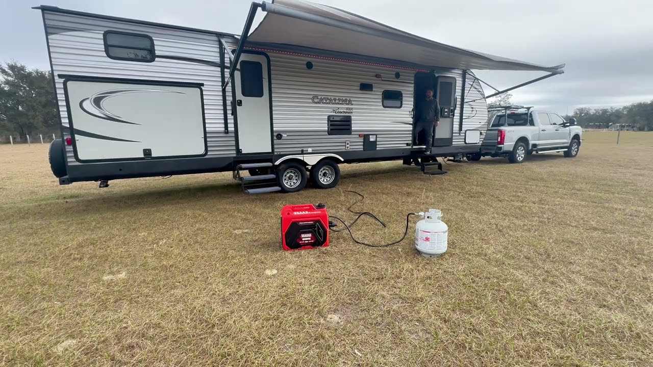 Erayak 4500PD Dual Fuel RV Generator Test | Quiet 30A Inverter Power for Camping