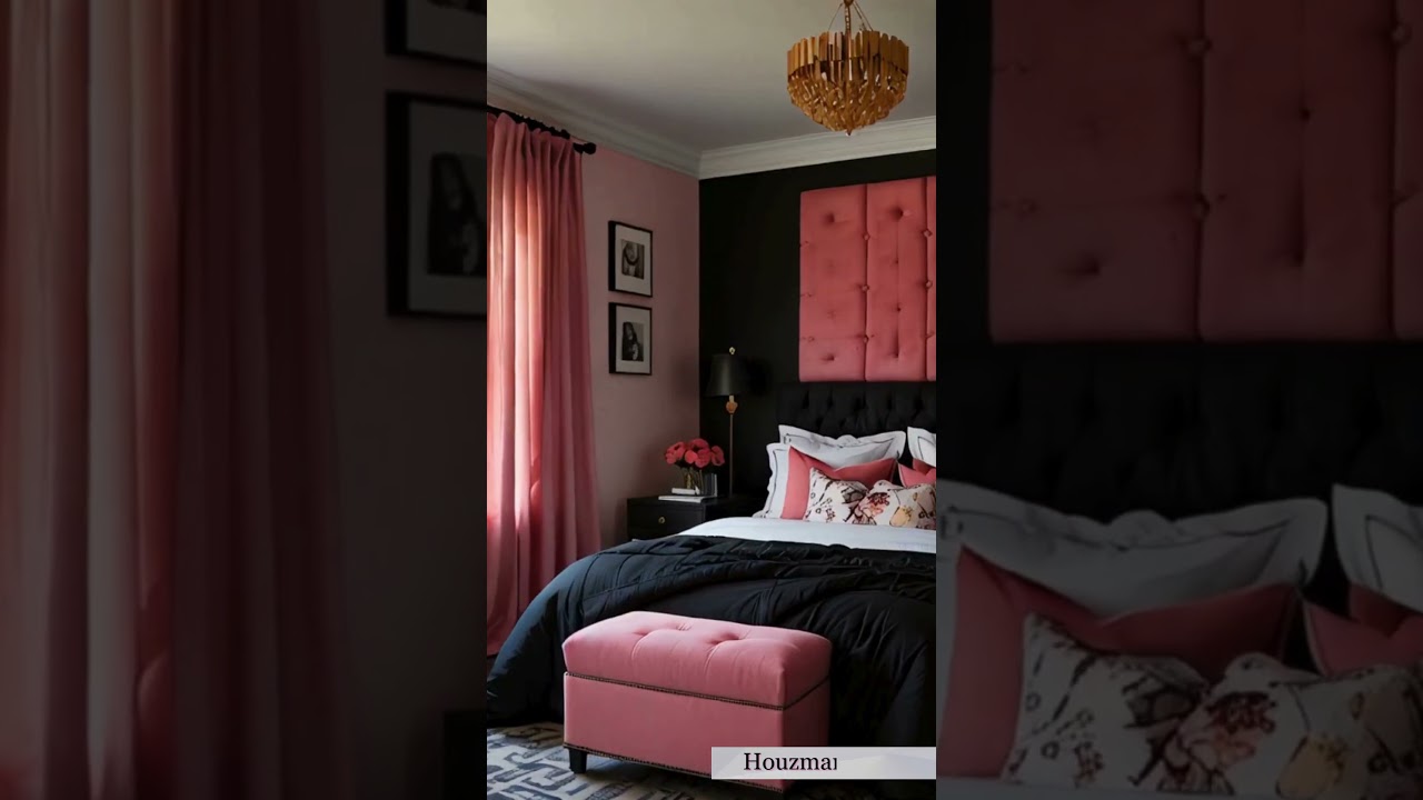 Black and Pink Bedroom Ideas | Chic & Stylish Decor Tips!